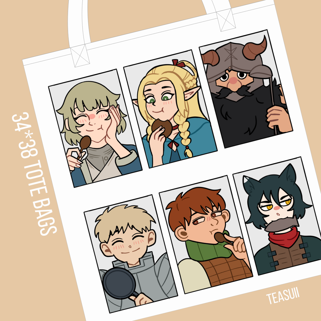 PREORDER: Dunmeshi Tote Bags