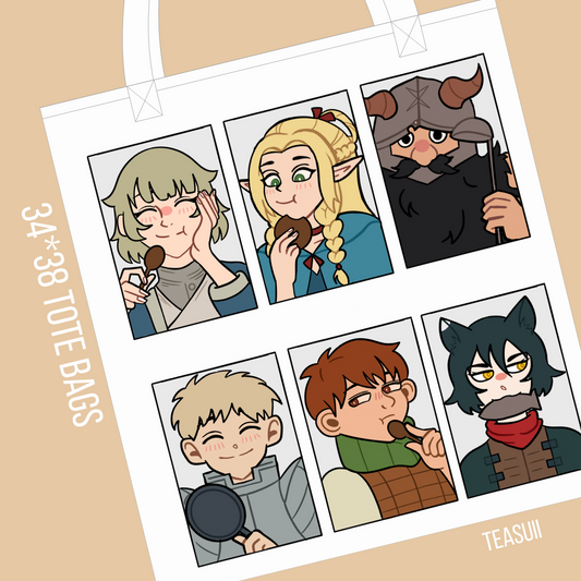 Dunmeshi Tote Bags