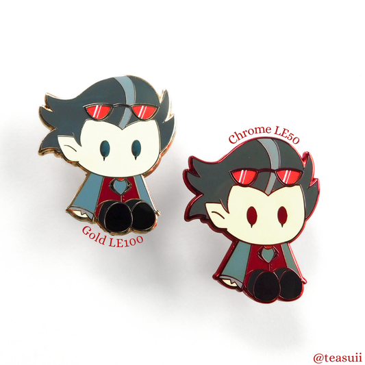 Human Stolas Hard Enamel Pin - Plush Friends Set