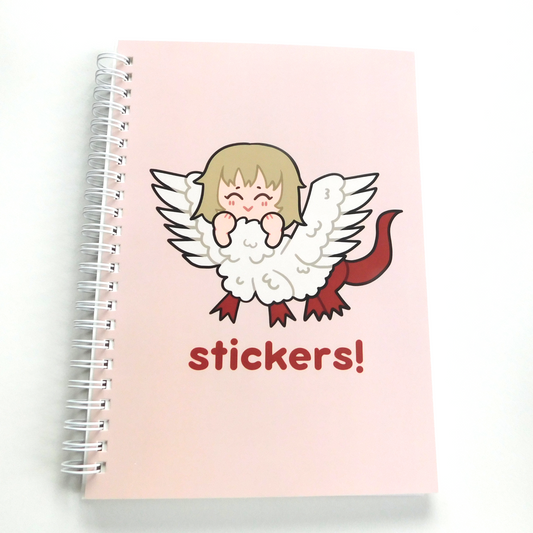 A5 Chimera Reusable Sticker Book