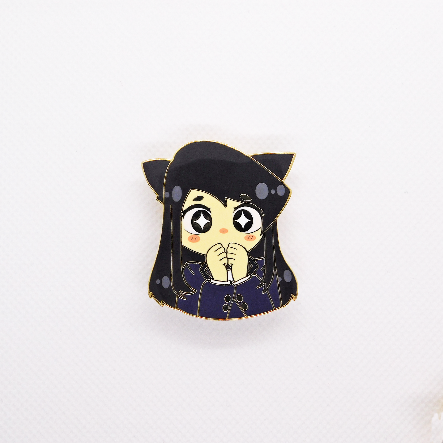 komi enamel pin