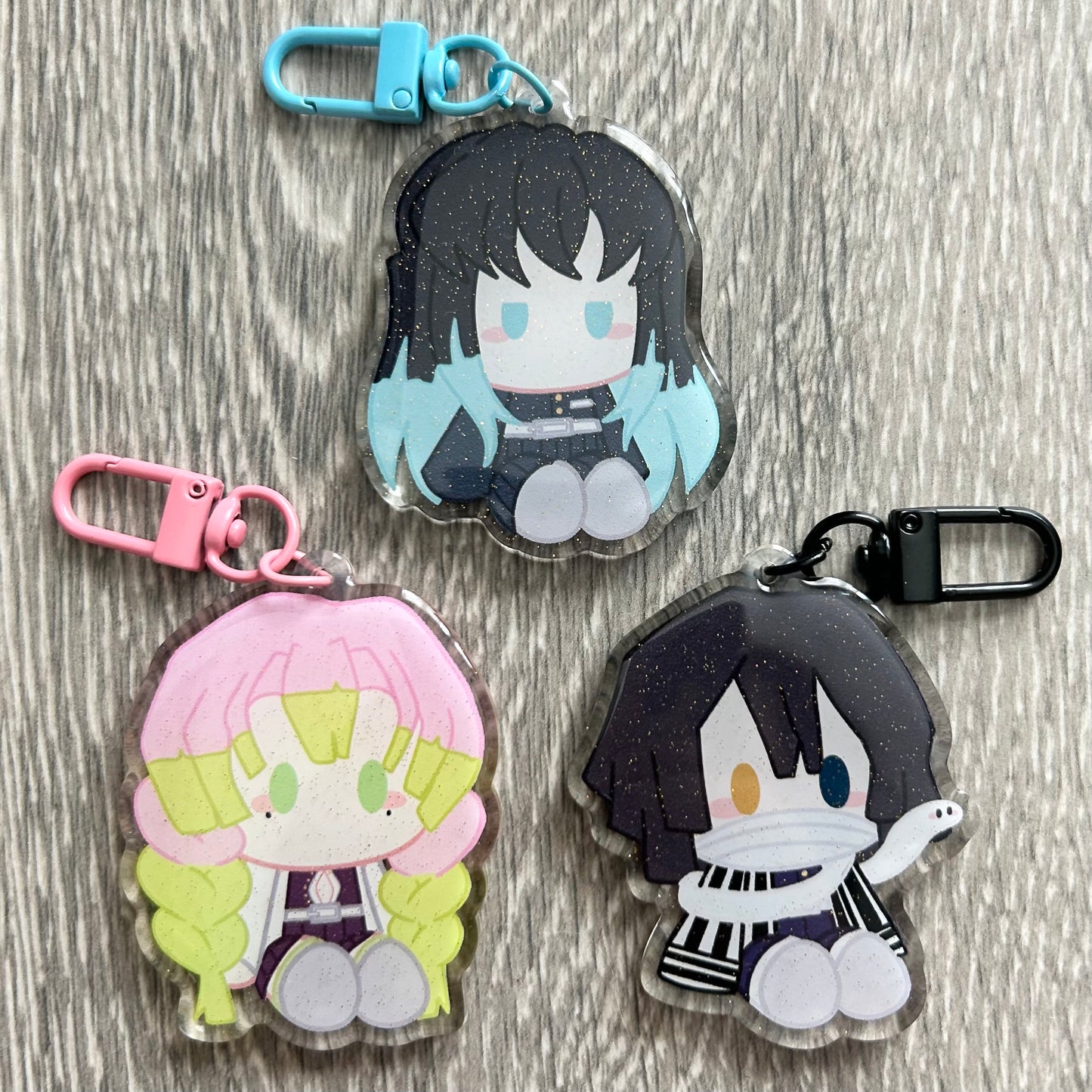 DS Plush Friends Acrylic Charms