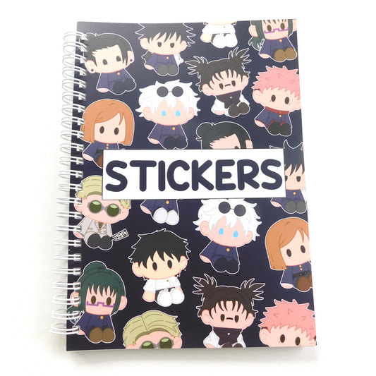 A5 Sorcerers Reusable Sticker Book