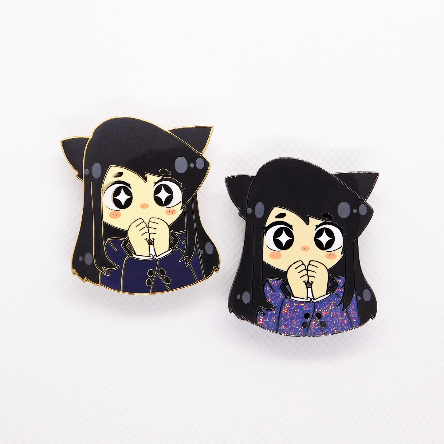 komi enamel pin