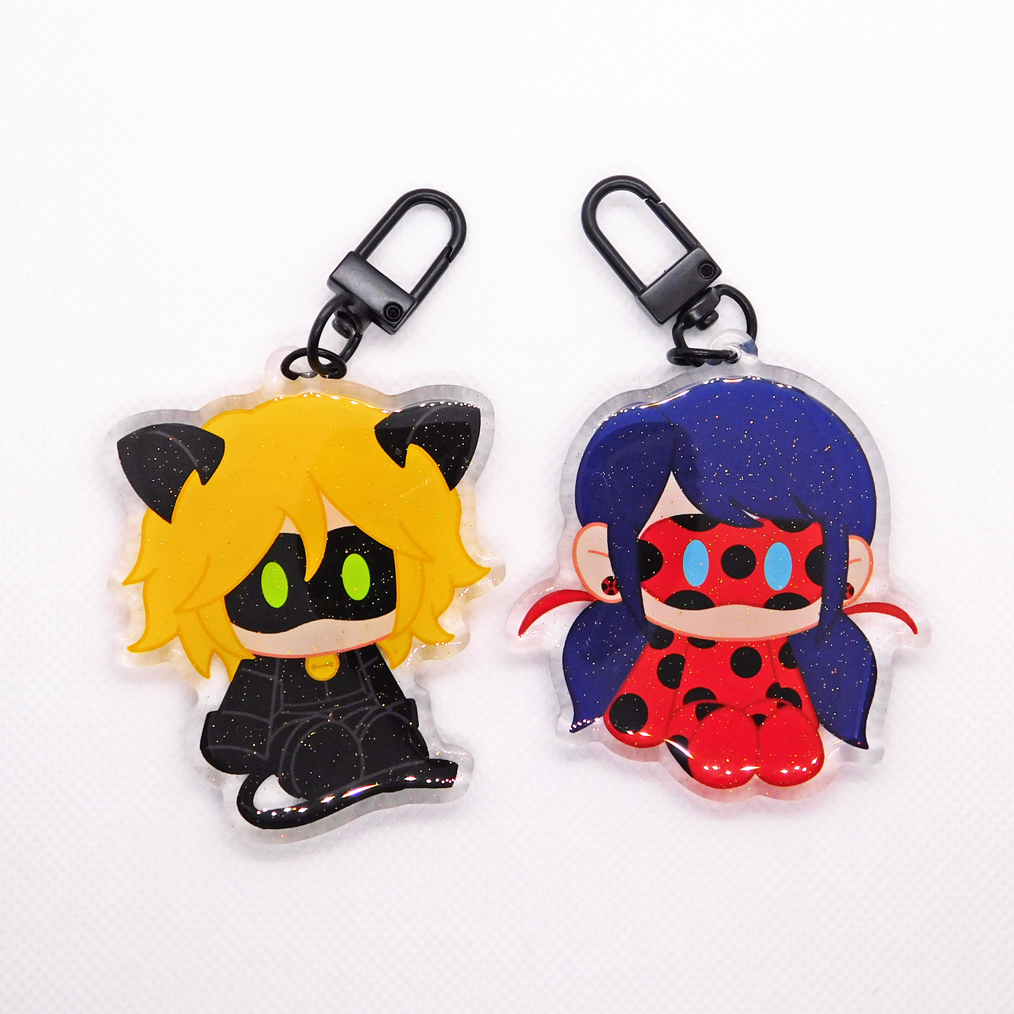 Cat & Bug | Plush Friends Acrylic Charms