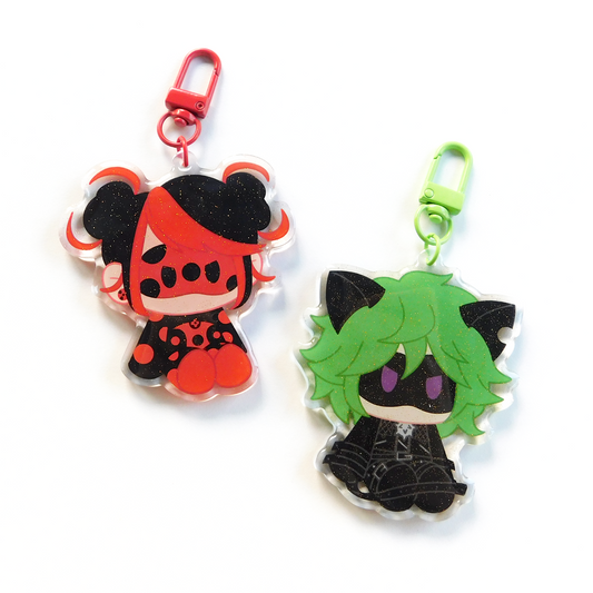 PREORDER: Evil Duo | Plush Friends Acrylic Charms