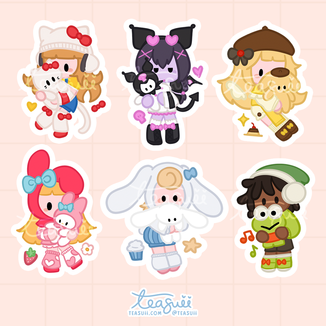 PREORDER: Cutie Acrylic Charms