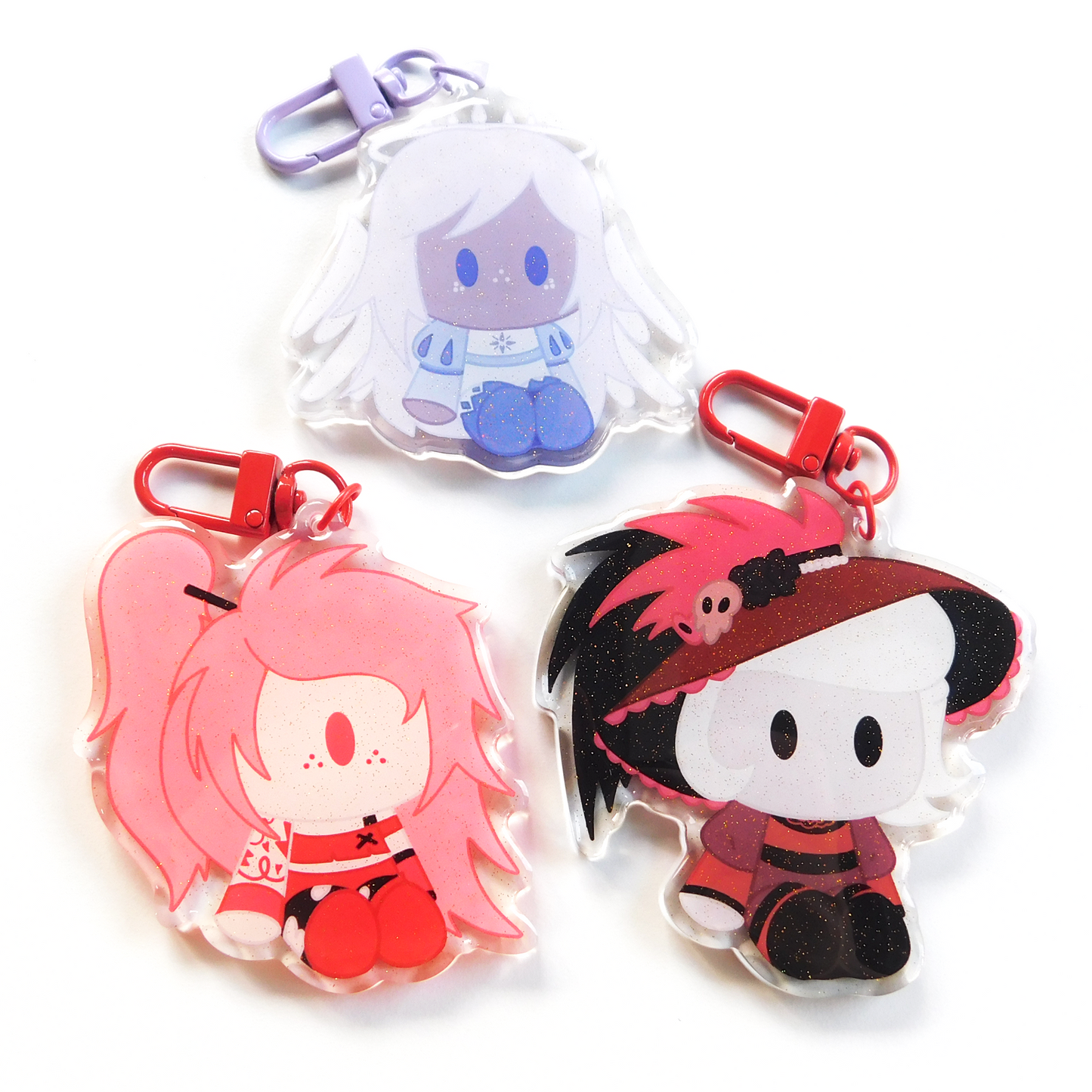 Hellish V2 | Plush Friends Acrylic Charms