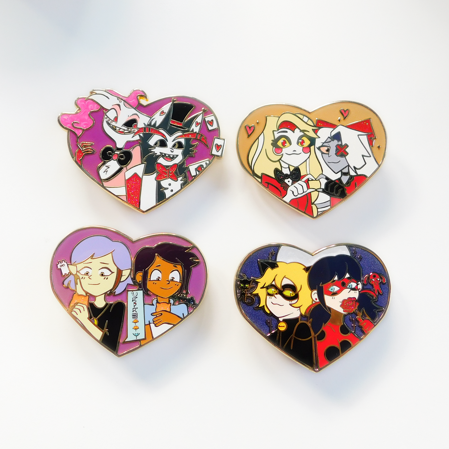 Bug & Cat Premium Hard Enamel Pin