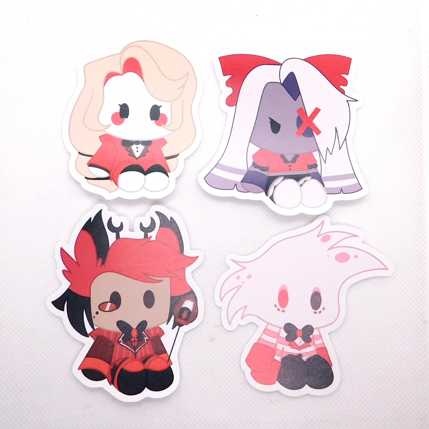 Hazbin Hotel "Plush Friends" Stickers