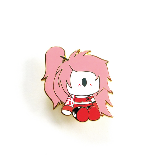 Cherry Hard Enamel Pin - Plush Friends Set