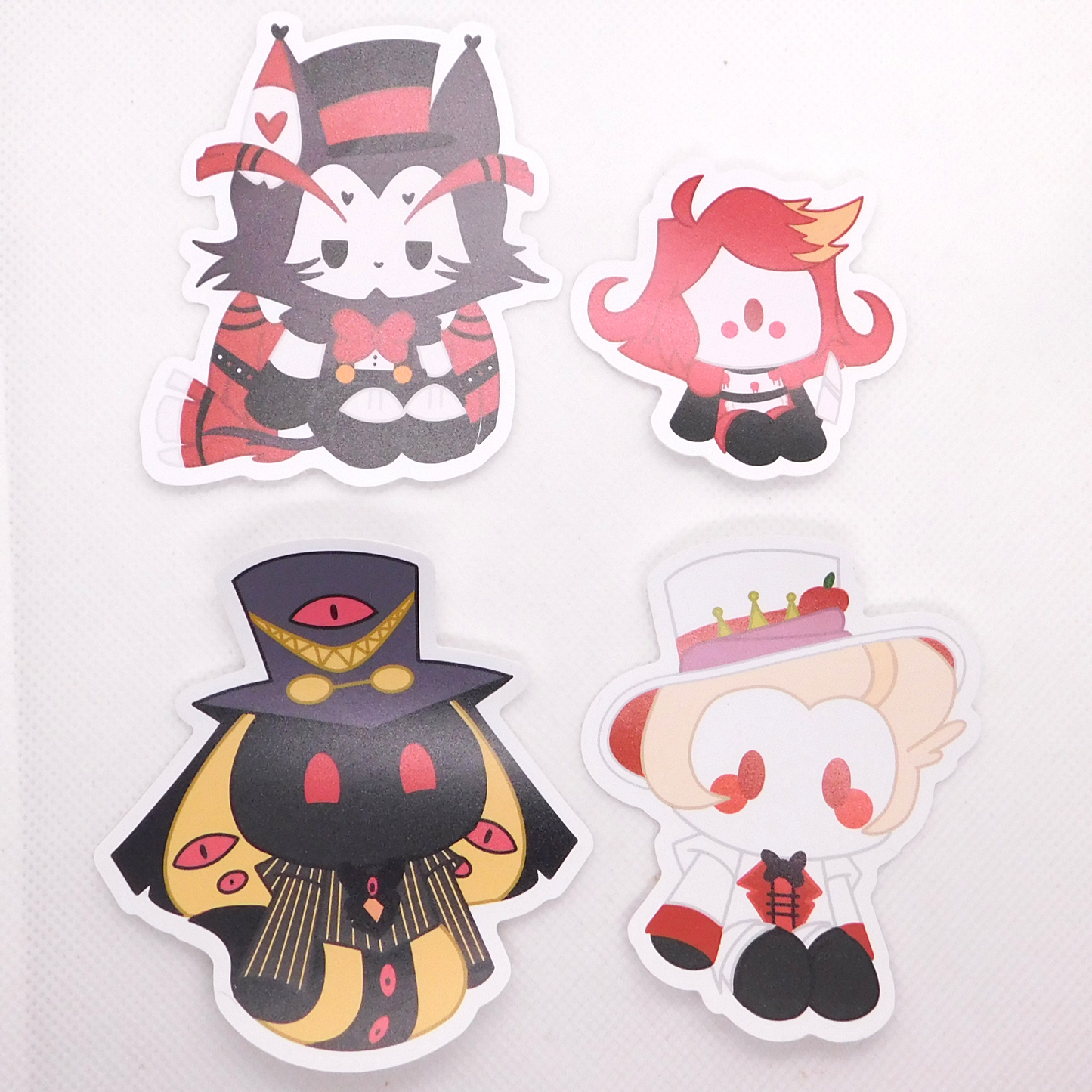 Hazbin Hotel "Plush Friends" Stickers