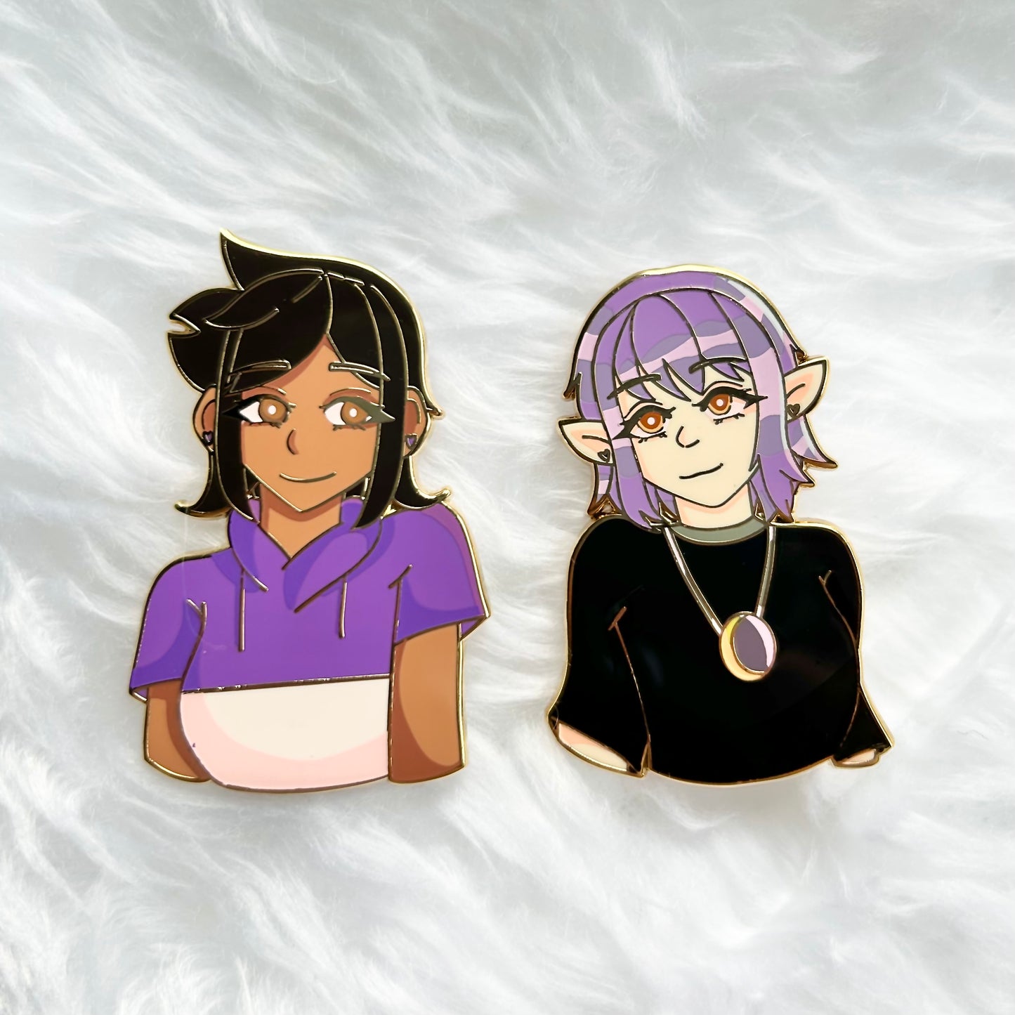 Luz & Amity Hard Enamel Pins