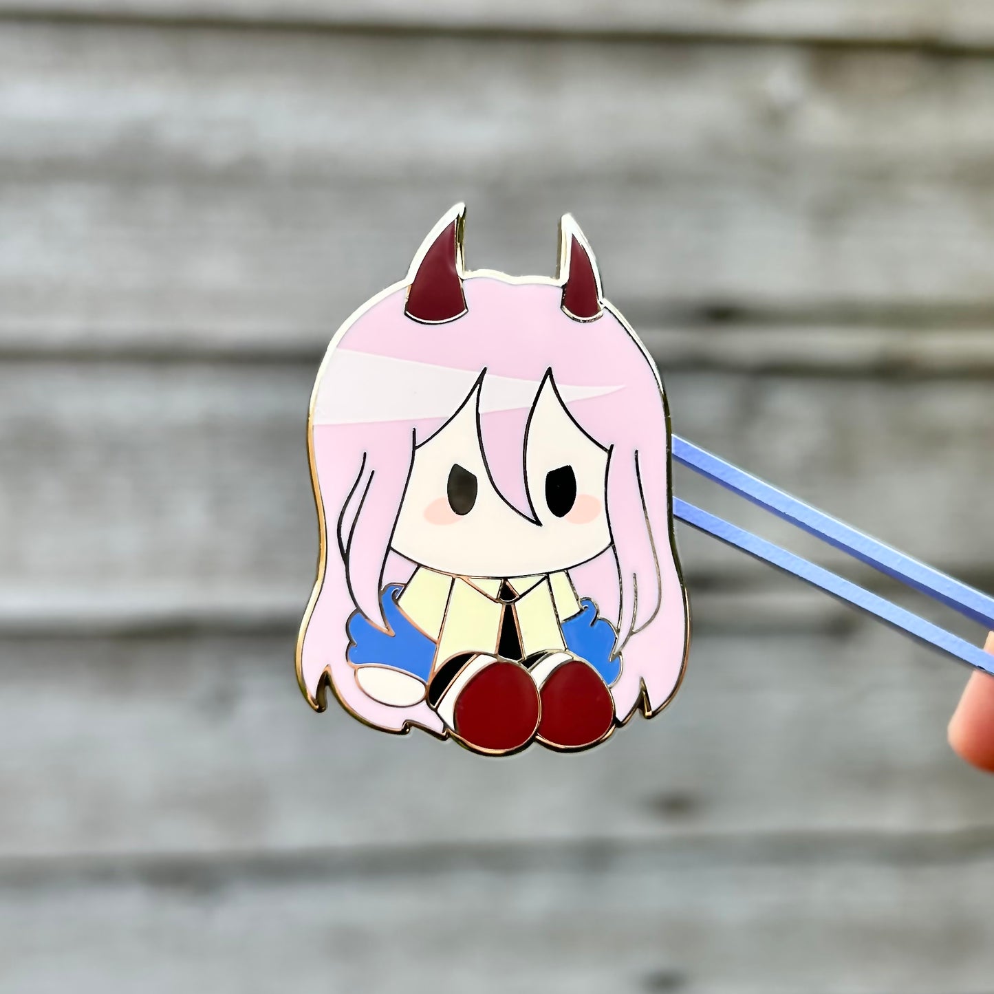 Power Hard Enamel Pin - Plush Friends Set