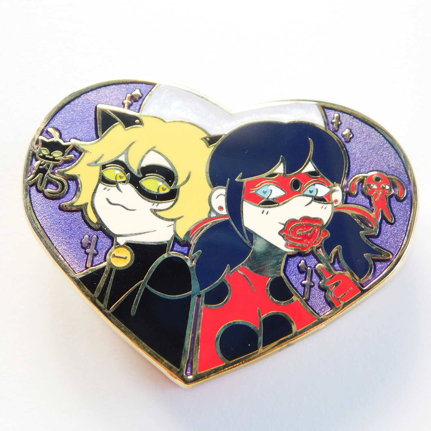 Bug & Cat Premium Hard Enamel Pin