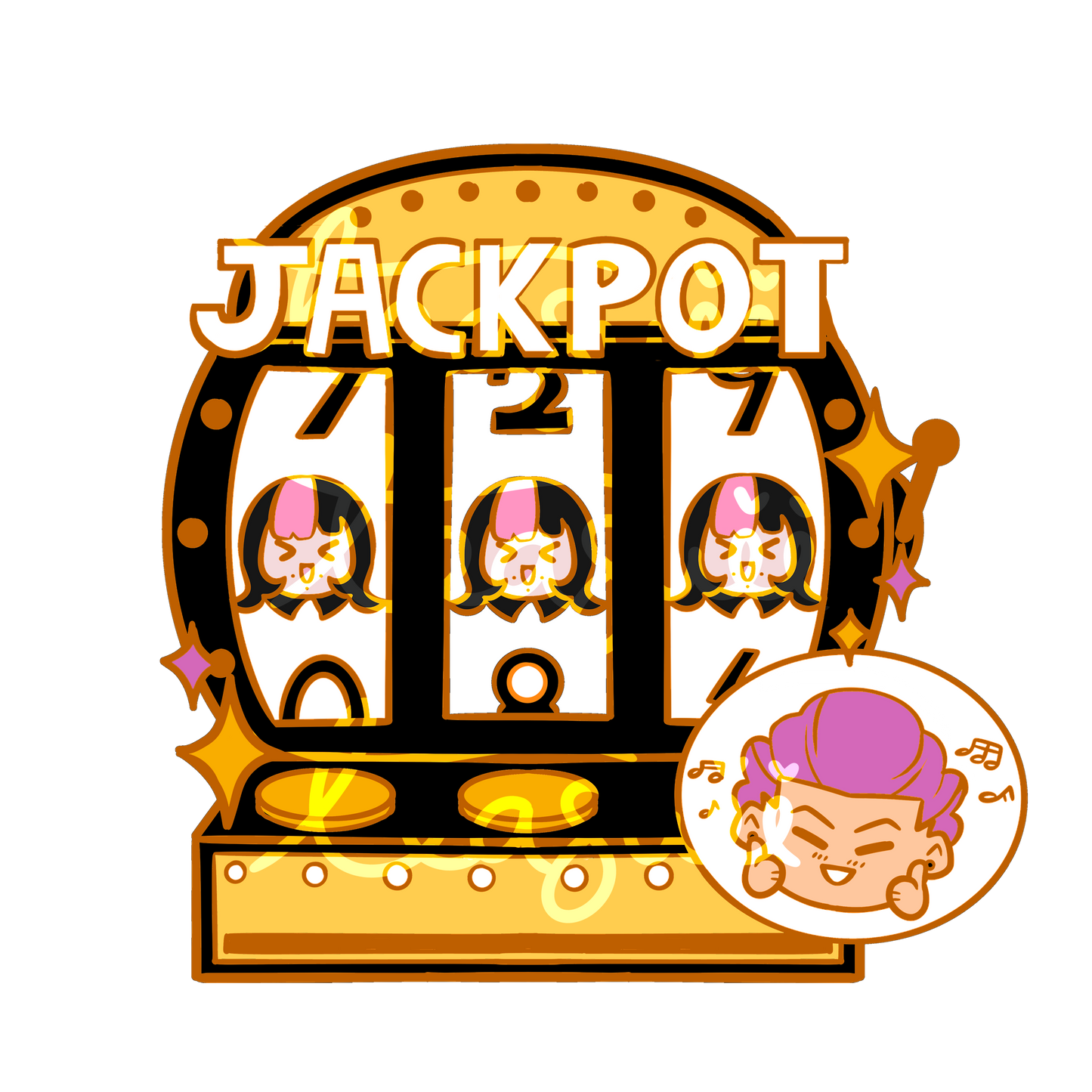 PREORDER - Jackpot! Enamel Pins