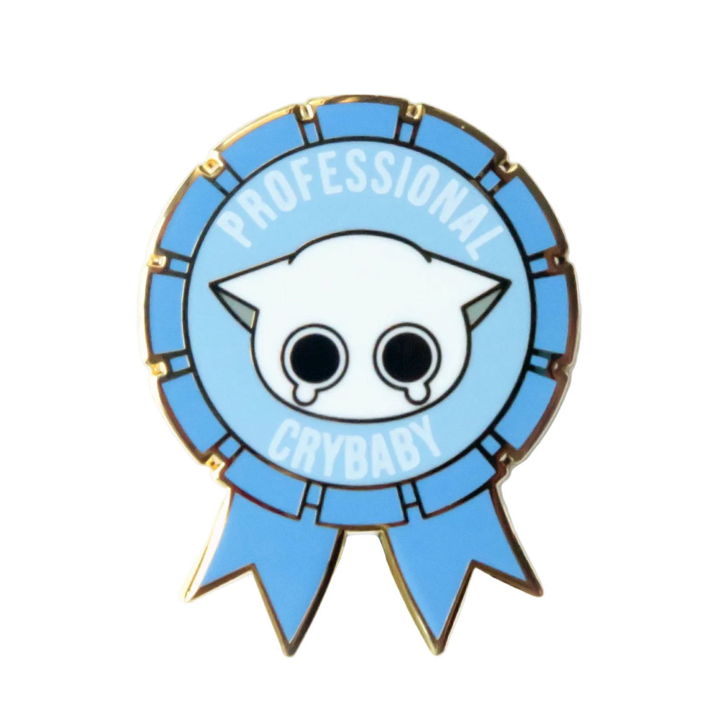 Professional Crybaby Cat | Hard Enamel pin