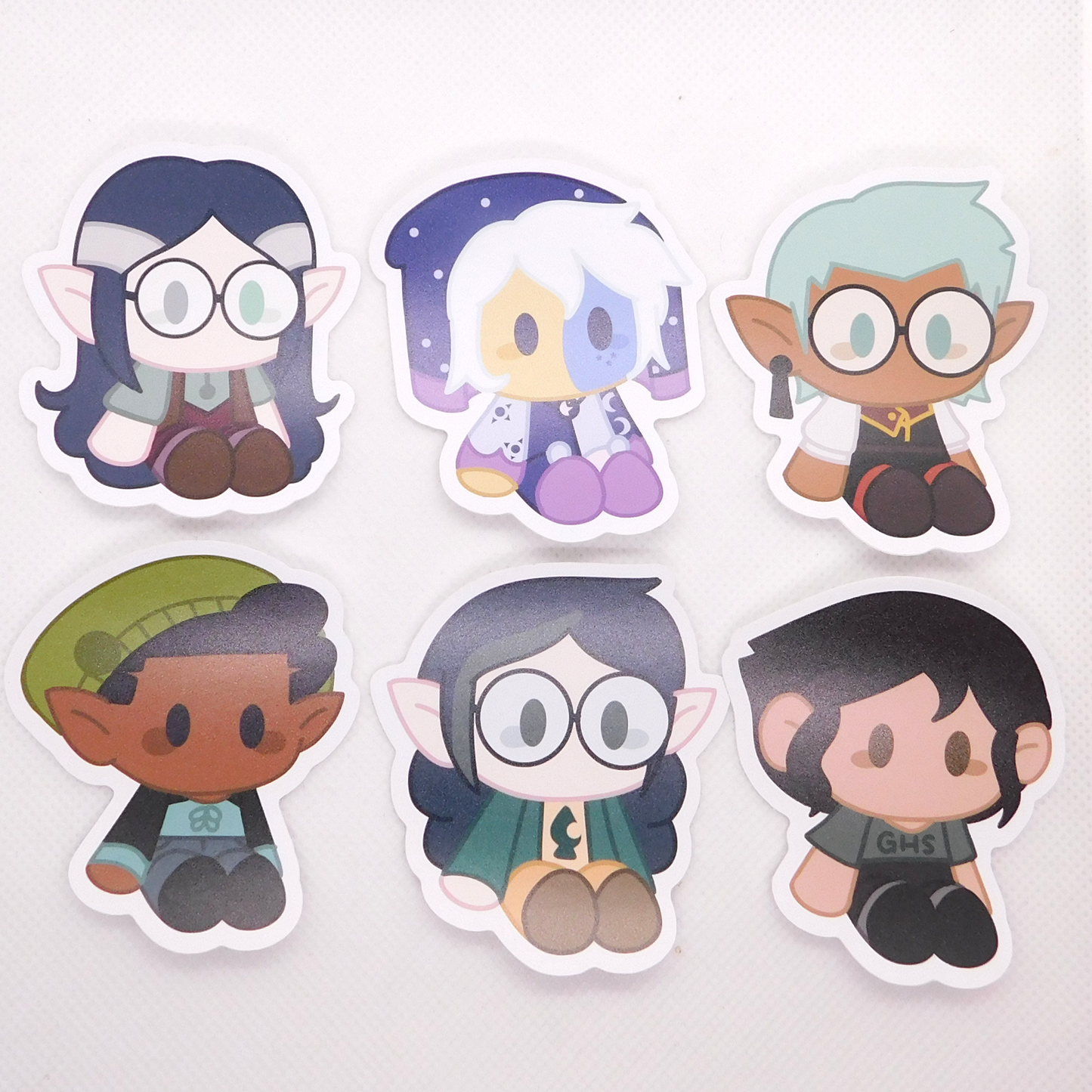 The Owl House "Plush Friends" Stickers