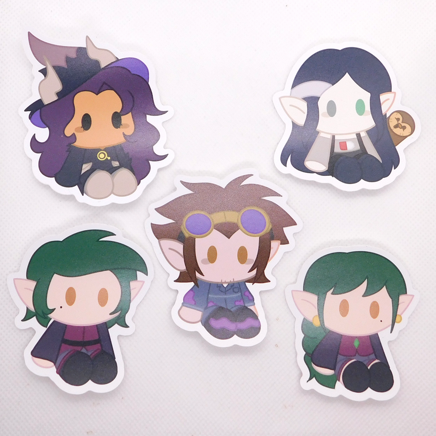 The Owl House "Plush Friends" Stickers
