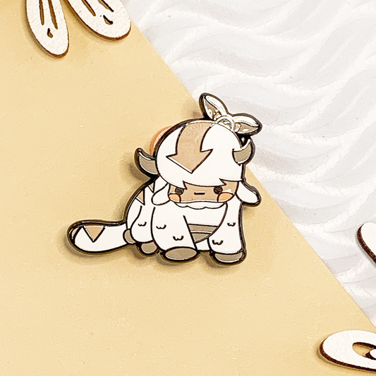 Bison & Lemur Hard Enamel Pin