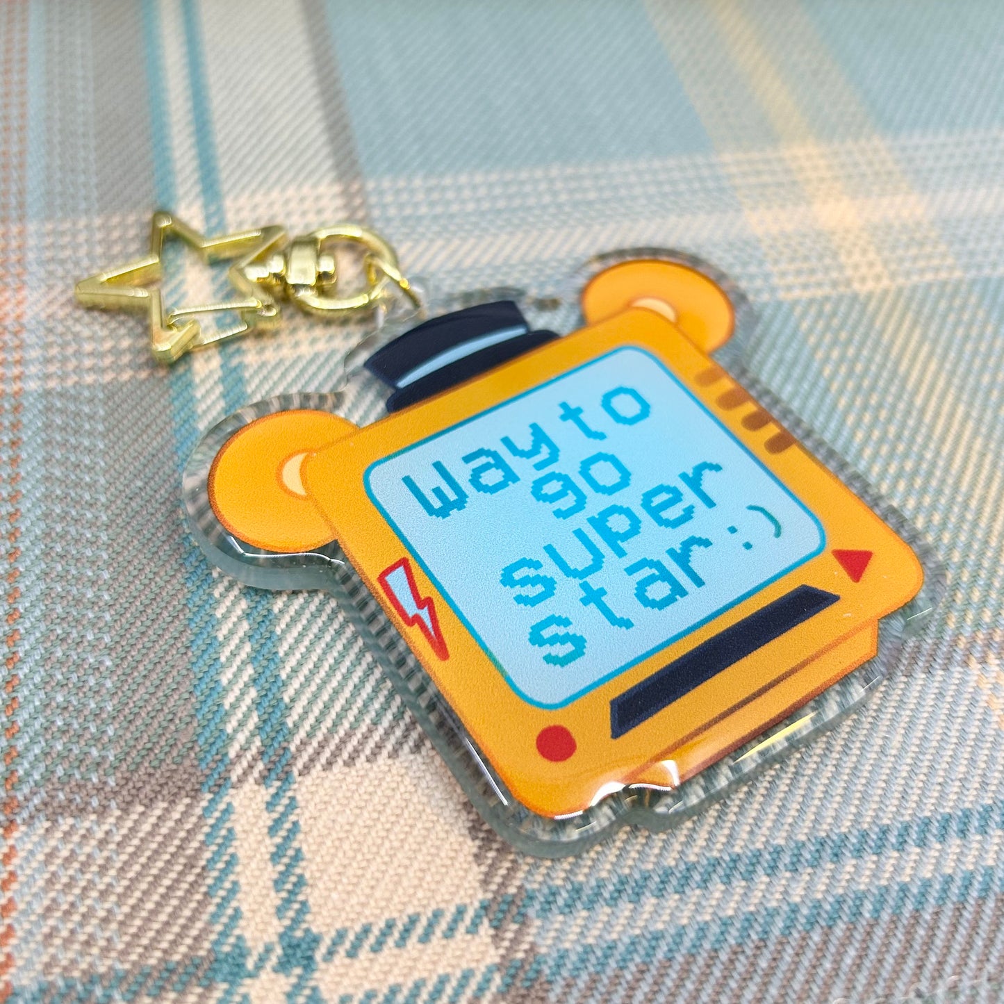 Freddy Faz-Watch Acrylic Charm