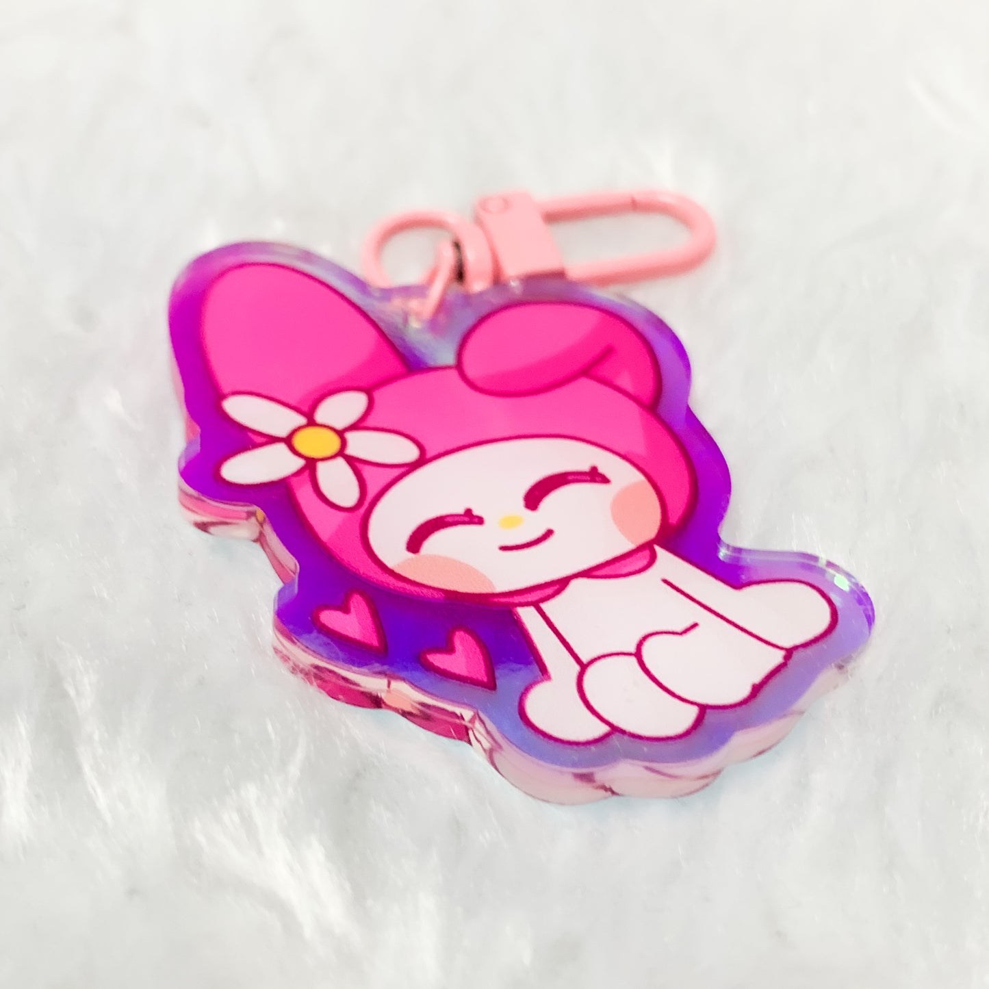 My Melo Rainbow Acrylic Charm