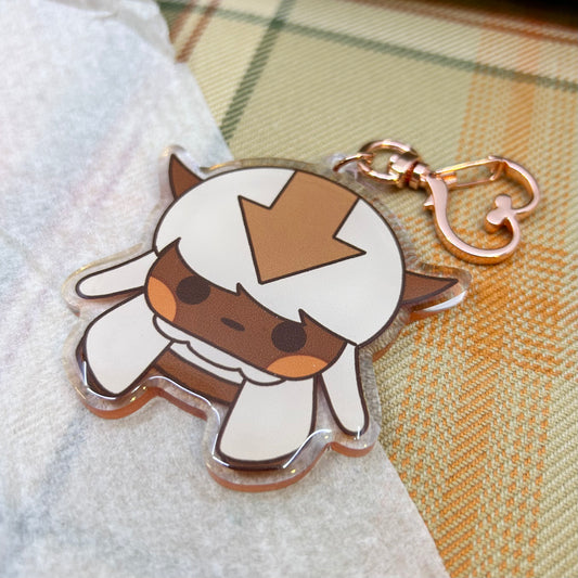 Bison Acrylic Charm