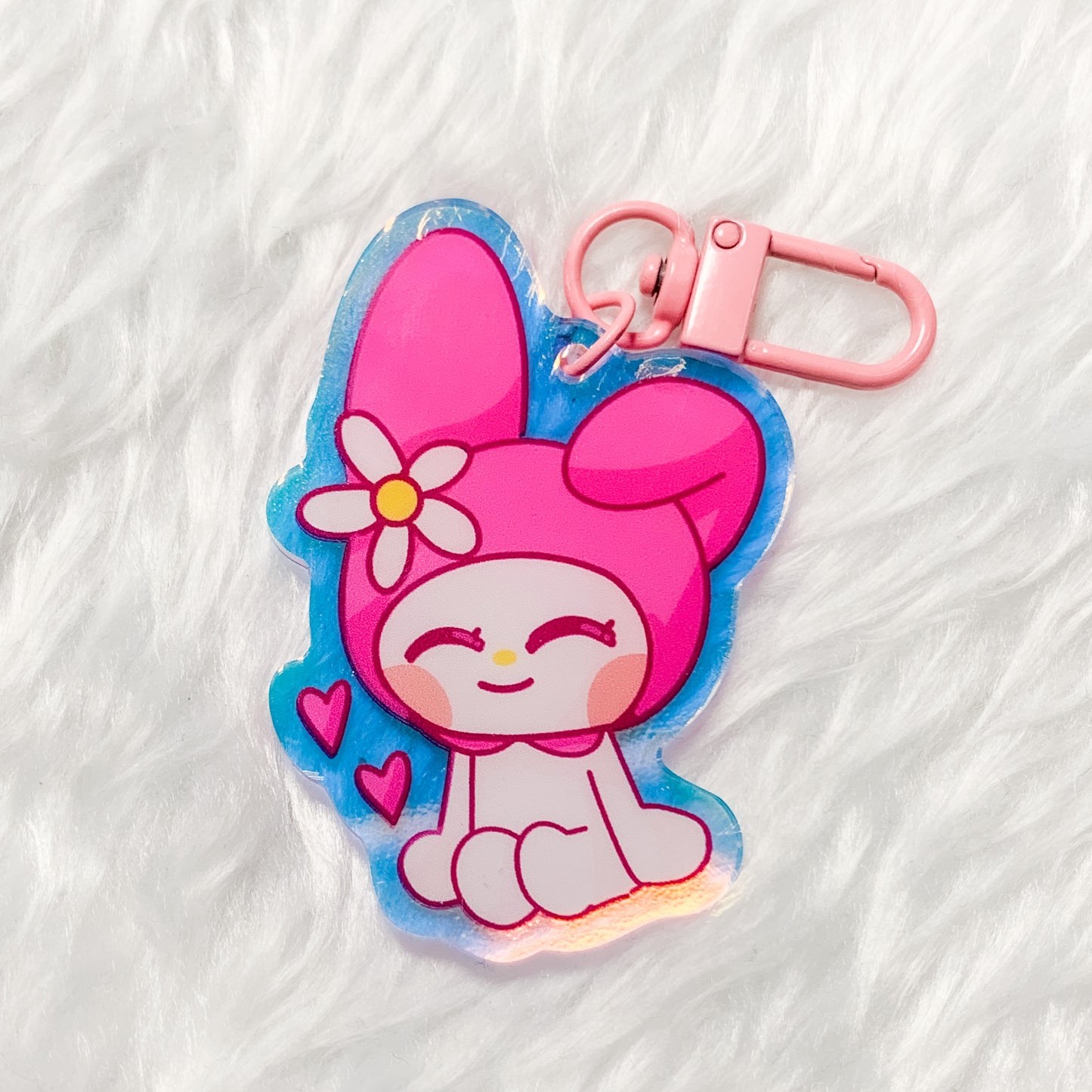 My Melo Rainbow Acrylic Charm
