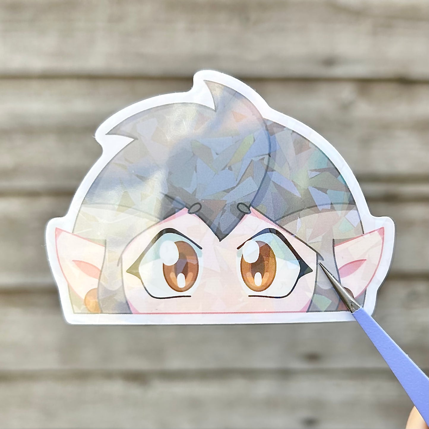 Eda Peeker Sticker | The Owl House