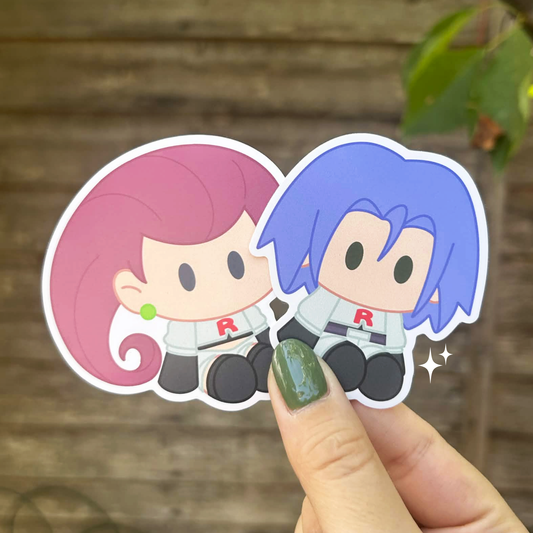 J&J "Plush Friends" Stickers