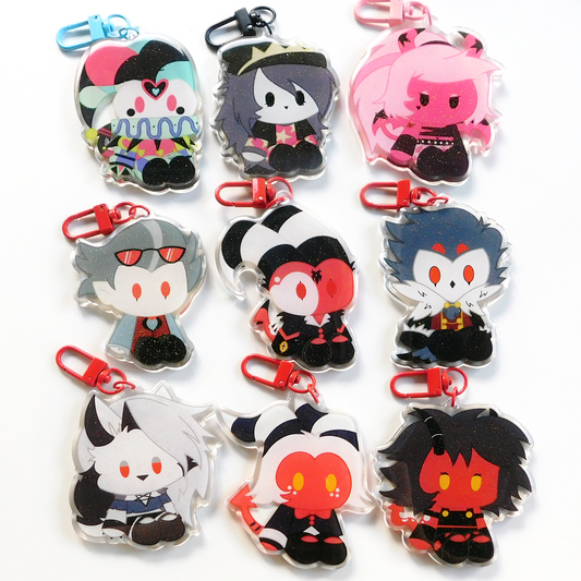 Helluva Boss Plush Friends Acrylic Charms