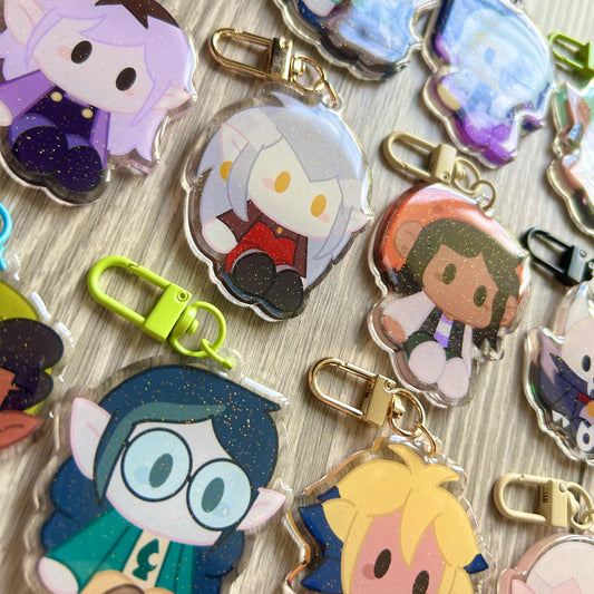 The Owl House Plush Friends Acrylic Charms