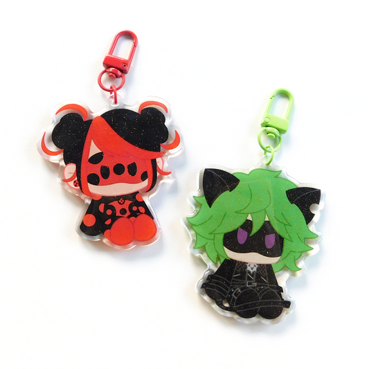 Evil Duo | Plush Friends Acrylic Charms