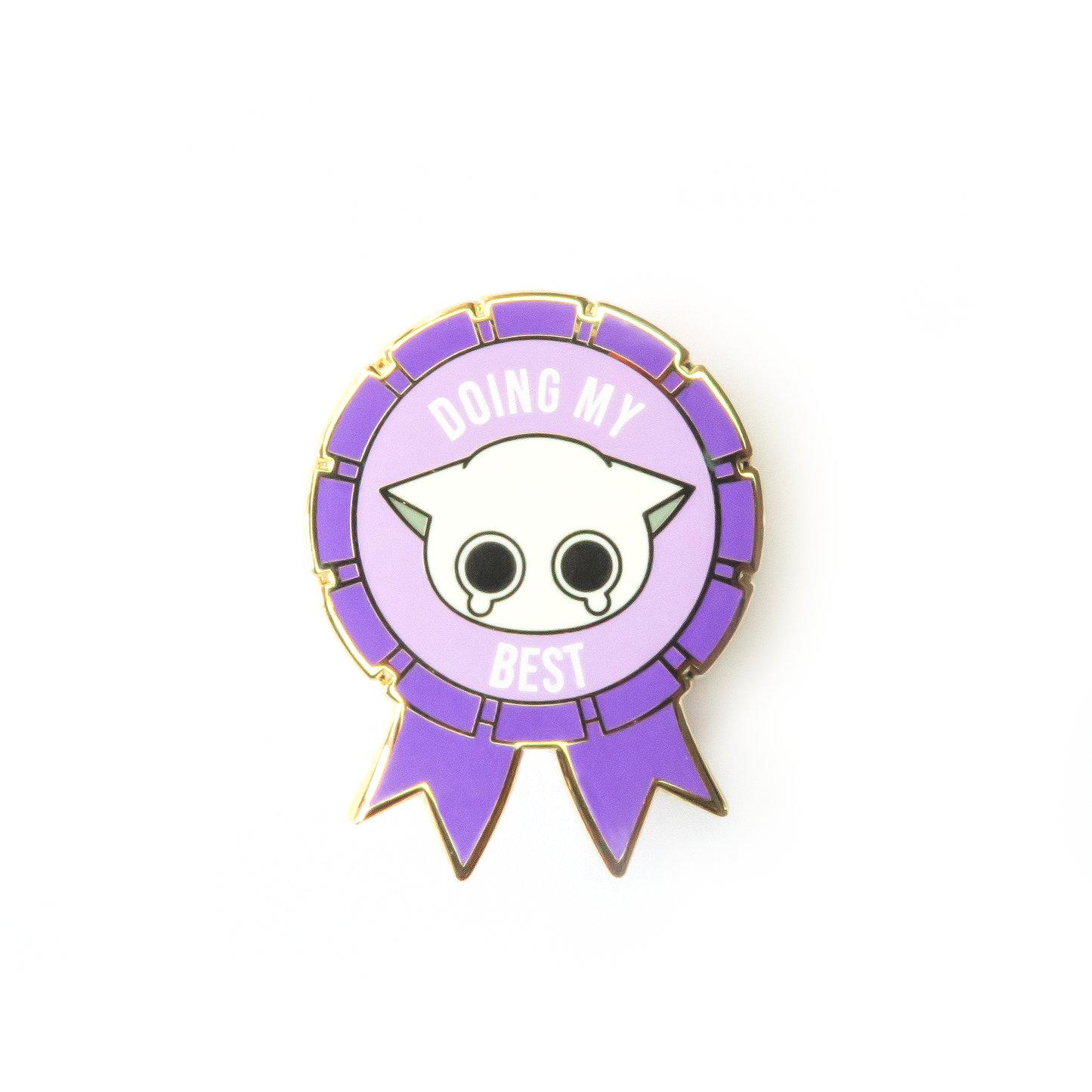 Doing My Best Cat | Hard Enamel pin