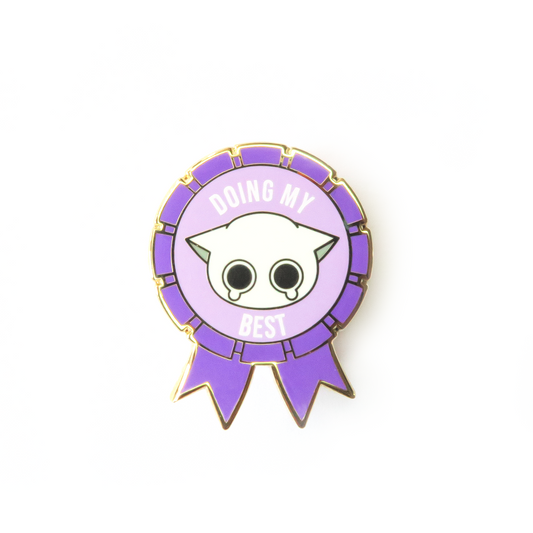 Doing My Best Cat | Hard Enamel pin