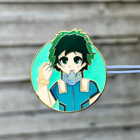 Deku Enamel Pin