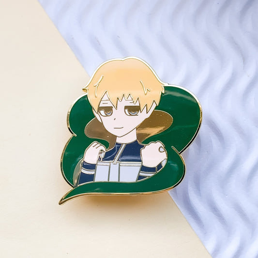 armin arlert enamel pin