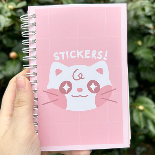 Kitty Reusable Sticker Book