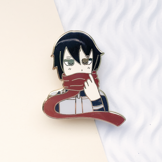 Mikasa Ackerman Hard Enamel Pin