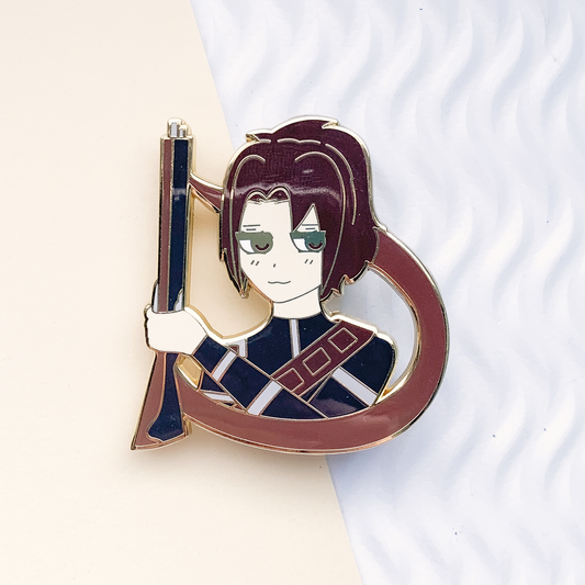 Sasha Braus Hard Enamel Pin